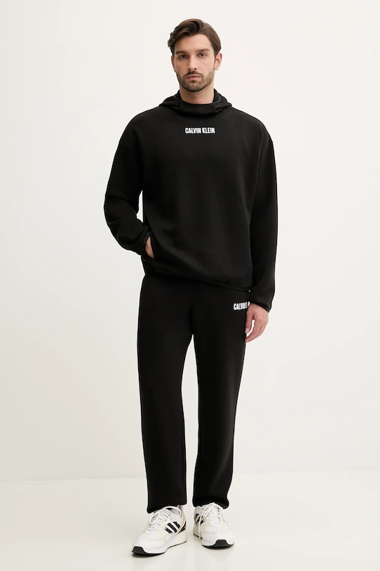 Calvin Klein Performance spodnie dresowe LVGMF5P705 czarny AW25