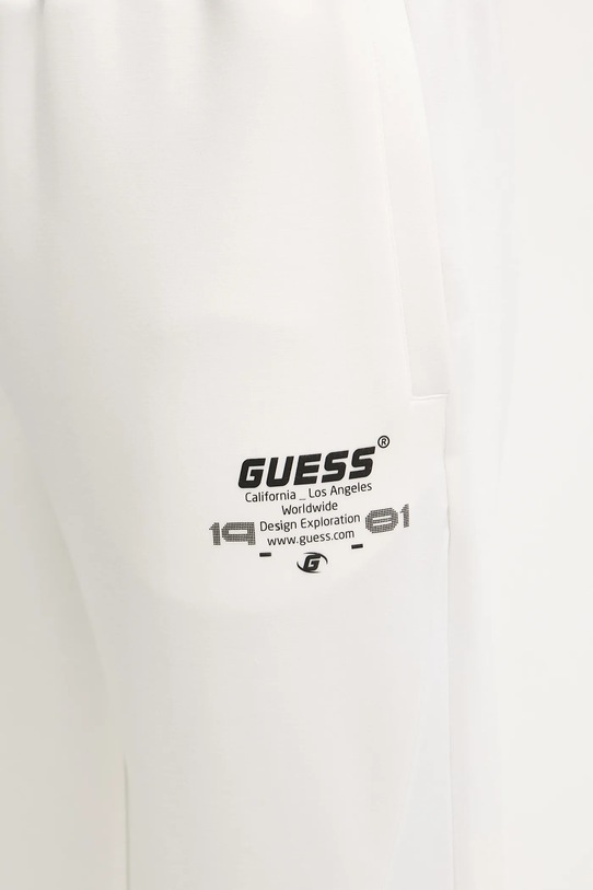 Guess spodnie dresowe RYOTA biały Z5BB00.KCNS2