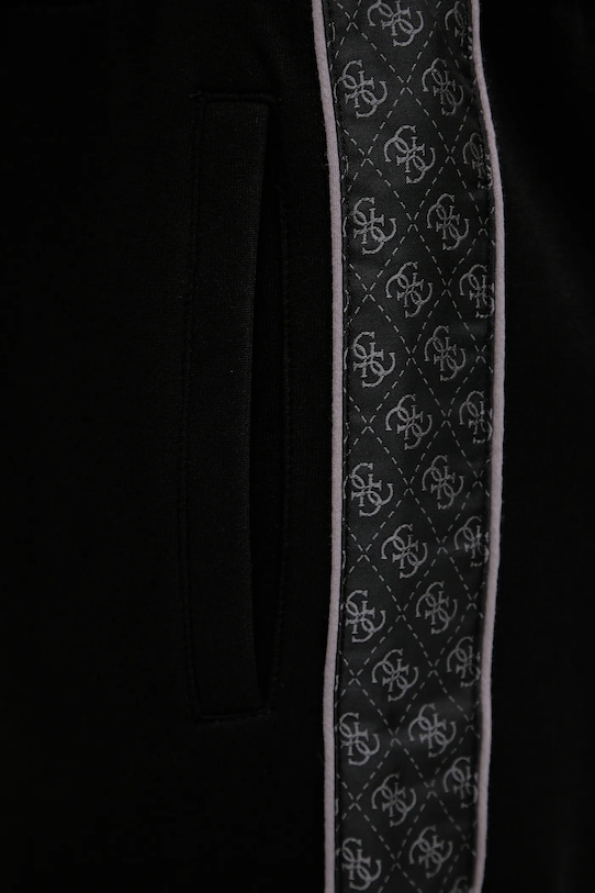 Guess spodnie dresowe FINLO czarny Z5BB18.KB3P2