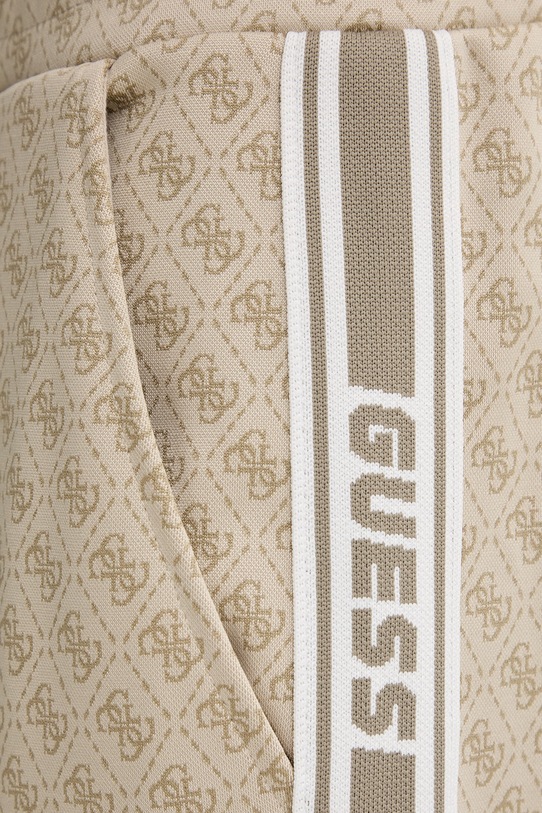 Guess spodnie dresowe PRIMO beżowy Z5BB19.K2042