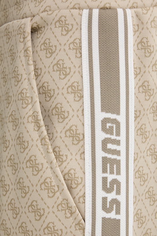 Guess spodnie dresowe PRIMO beżowy Z5BB19.K2042
