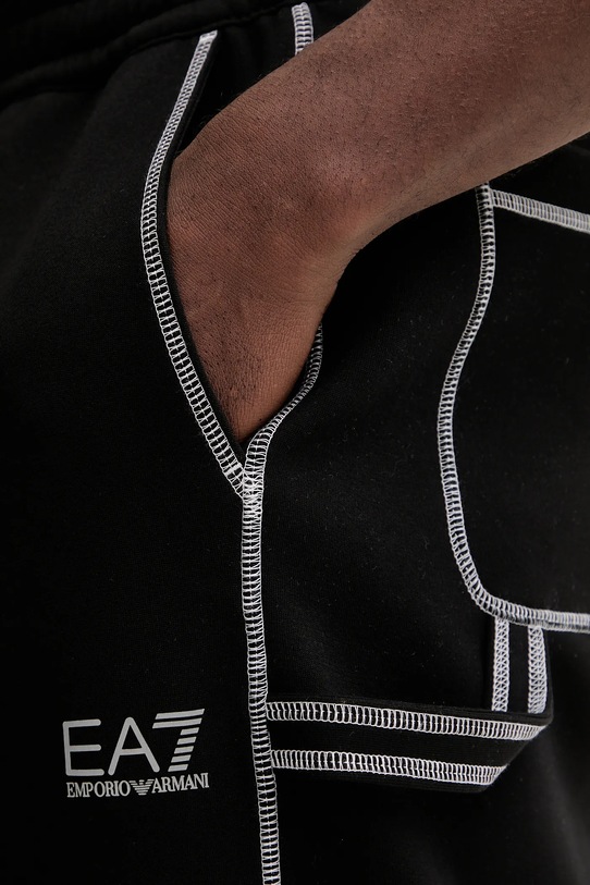 EA7 Emporio Armani spodnie dresowe AF13538.7M000663 czarny