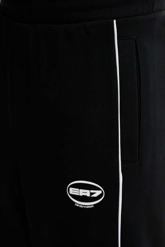 EA7 Emporio Armani spodnie dresowe czarny AF12660.7M000987