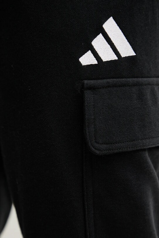 adidas melegítőnadrág Feelcozy fekete JE3865
