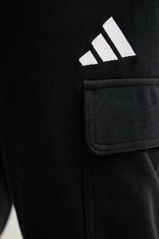 adidas pantaloni tuta Feelcozy nero JE3865