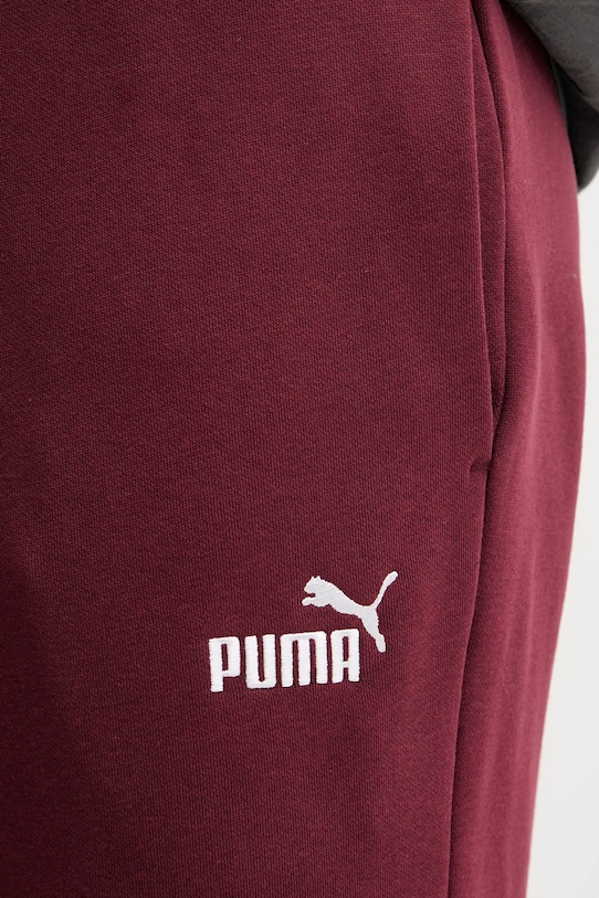Puma pantaloni de trening burgundia 682607