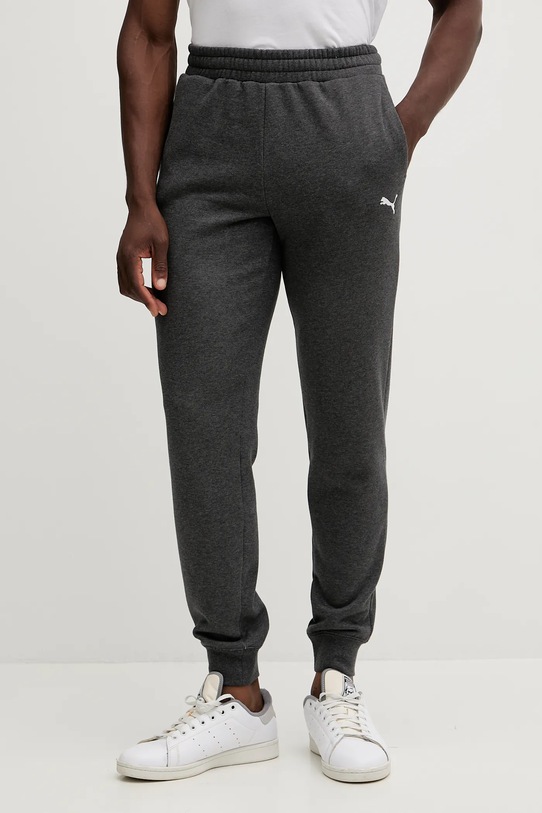 Puma pantaloni de trening tricotaj gri 682614