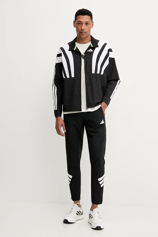 adidas Performance spodnie treningowe GYM+ JC5230 czarny AW25