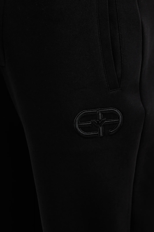 Emporio Armani pantaloni de trening negru 8N1PT0.1JHSZ