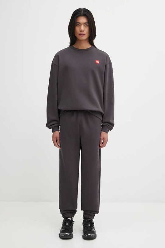 The North Face pantaloni tuta Redbox NF0A8EG30SA1 grigio