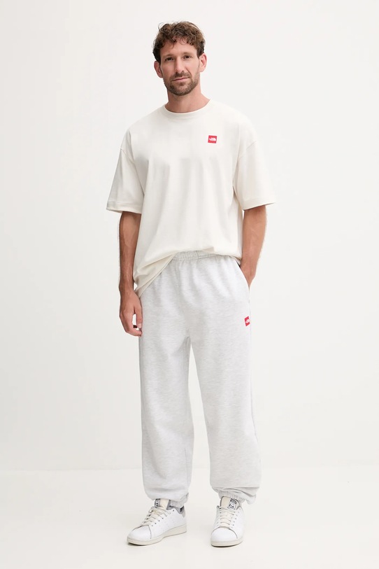 The North Face spodnie dresowe Redbox szary NF0A8EG3E041