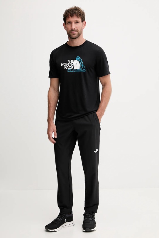 Παντελόνι προπόνησης The North Face NF0A8FJHJK31 μαύρο AW25