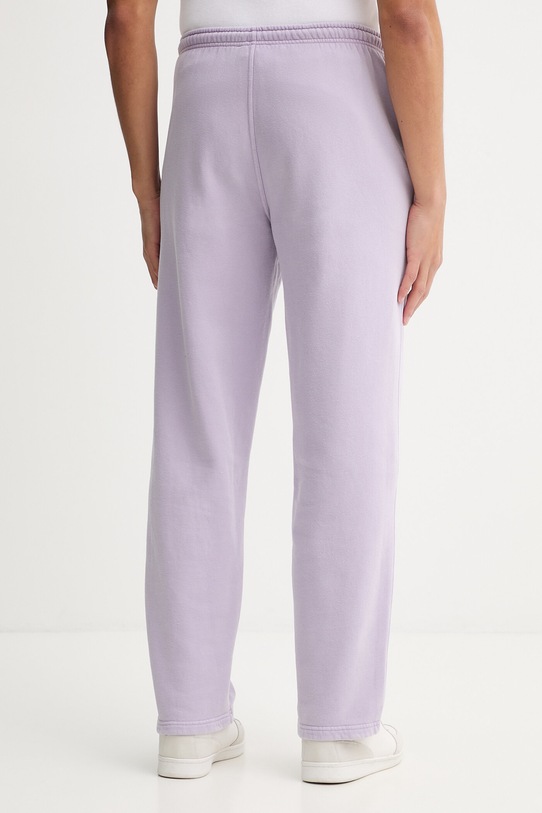 Odzież American Vintage spodnie dresowe bawełniane MPLI05B fioletowy