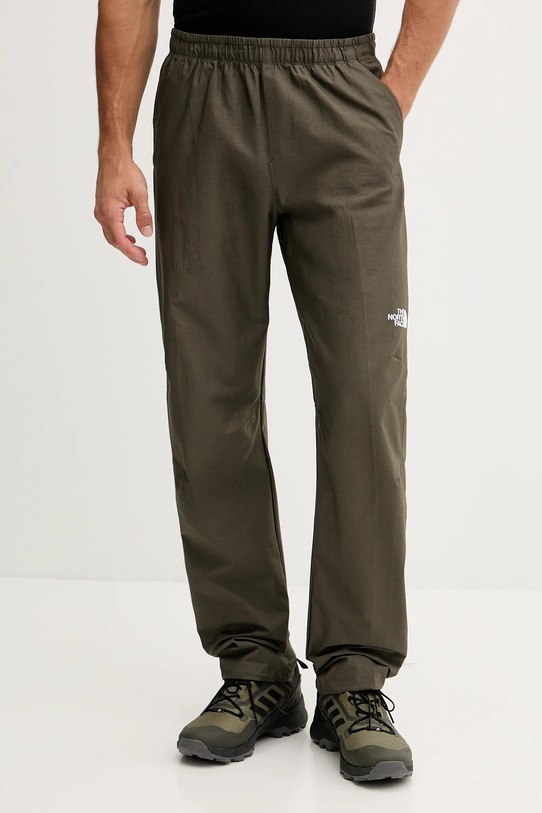 Nohavice The North Face Limestone s elastanom zelená NF0A8BT921L1