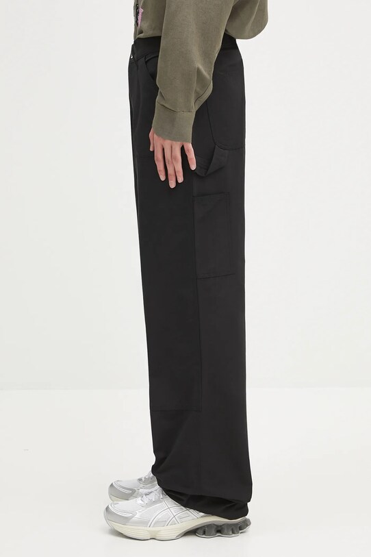 Sky High Farm spodnie Carpenter pants SHF07P002 czarny AW25