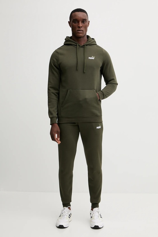 Puma spodnie dresowe 684713 zielony AW25