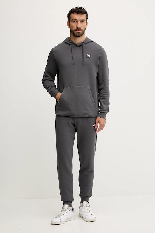 Puma pantaloni de trening 684713 gri AW25