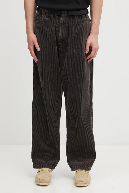 adidas Originals spodnie bawełniane EQT Pant gładkie czarny JV7658