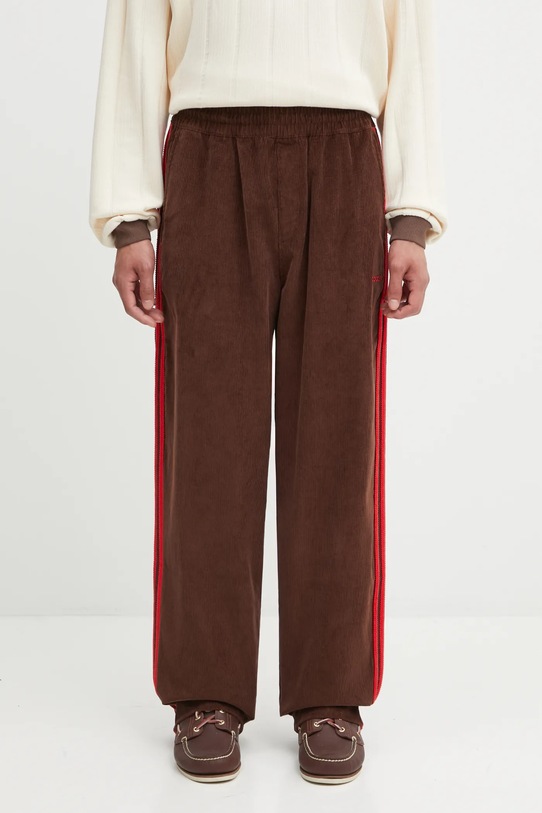 adidas Originals cotton joggers Cord Pant JX3108 brown AW25