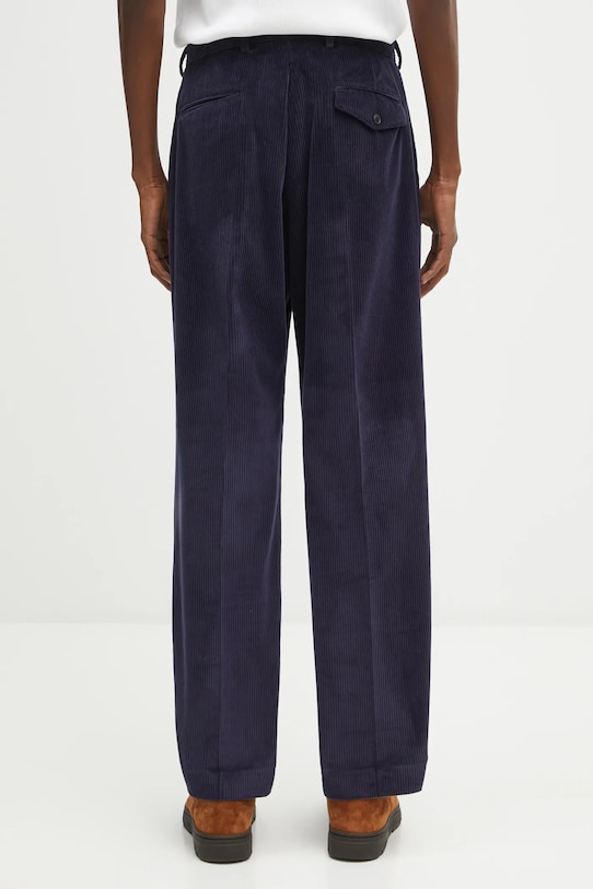Odzież Paul Smith spodnie sztruksowe M1R.410Z.T02792 granatowy