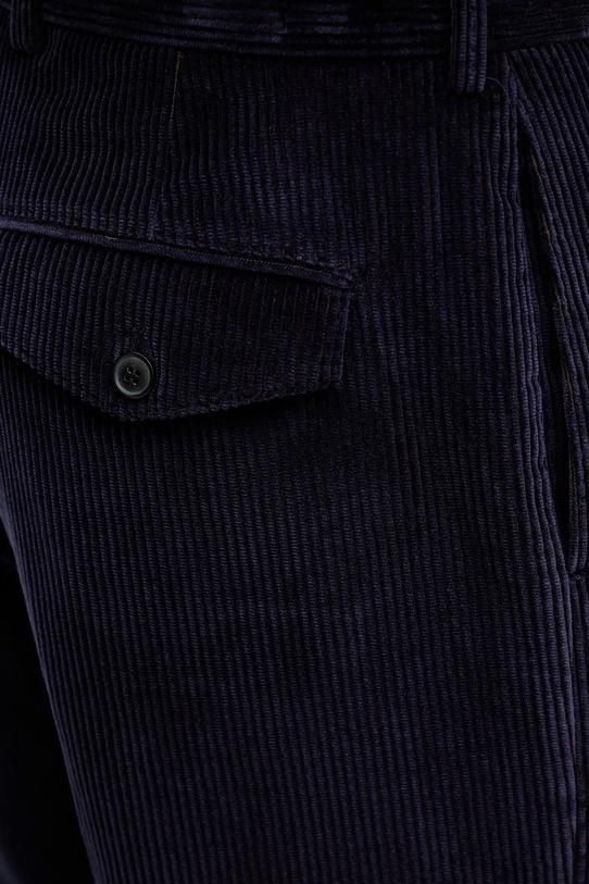 Paul Smith spodnie sztruksowe M1R.410Z.T02792 granatowy