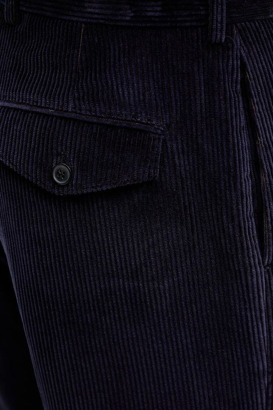 Paul Smith spodnie sztruksowe M1R.410Z.T02792 granatowy