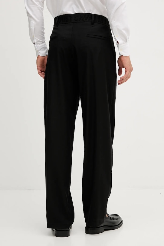 Îmbrăcăminte Just Cavalli pantaloni 79OAA117.N0463 negru