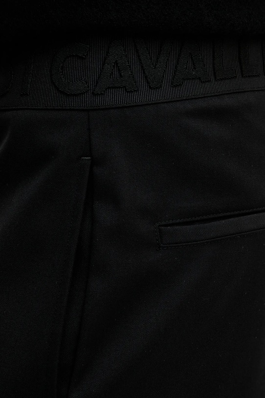 Just Cavalli spodnie czarny 79OAA117.N0463