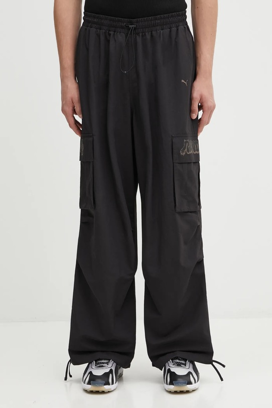 Puma trousers PUMA x RIPNDIP fabric black 632417