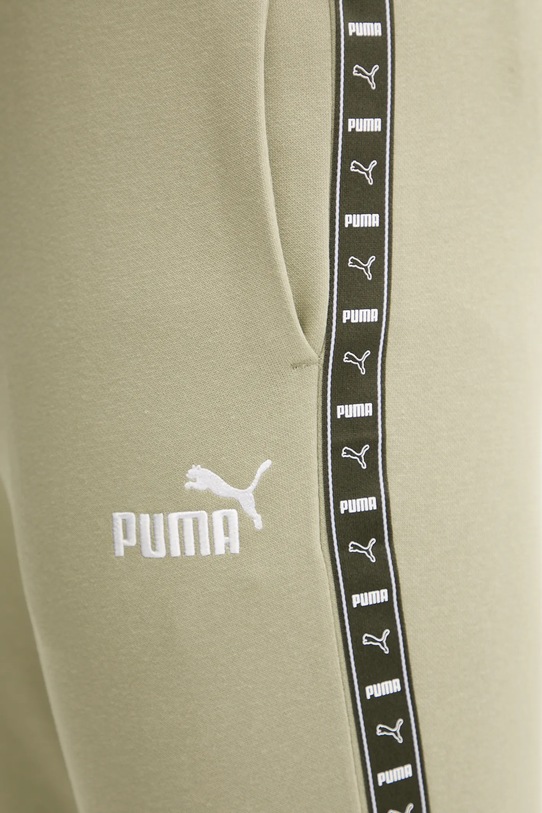 Puma spodnie dresowe zielony 684679