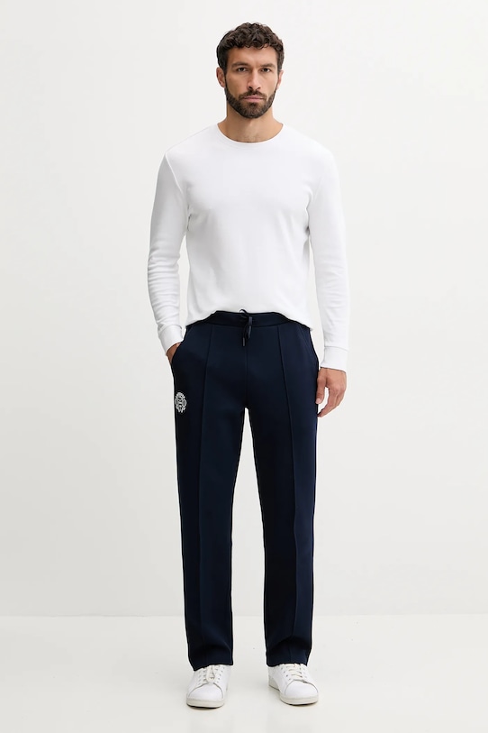 Lacoste spodnie dresowe XH8982 granatowy AW25