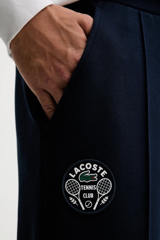 Lacoste spodnie dresowe granatowy XH8982