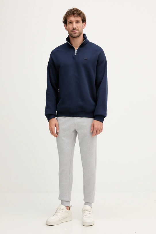 Lacoste spodnie dresowe XH9583 szary AW25