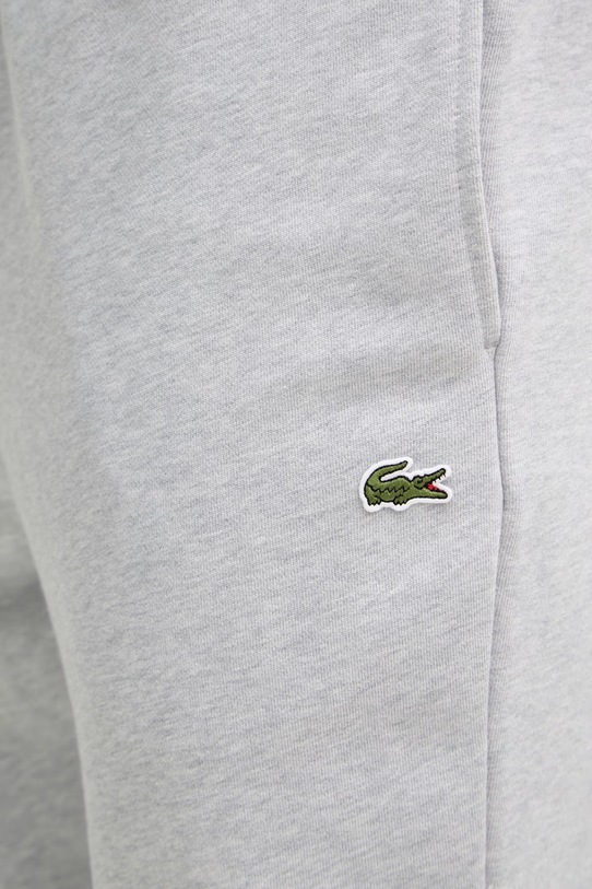 Lacoste sweatpants cotton men's gray XH9833