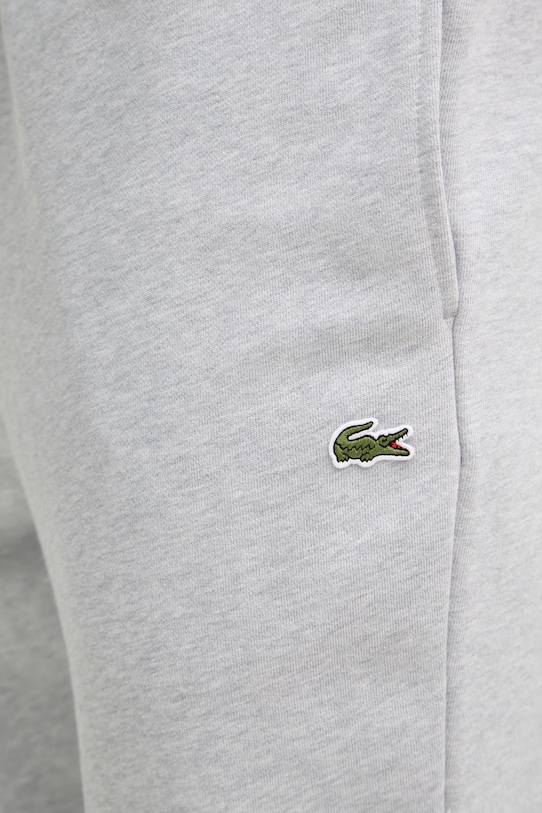 Lacoste sweatpants cotton men's gray XH9833