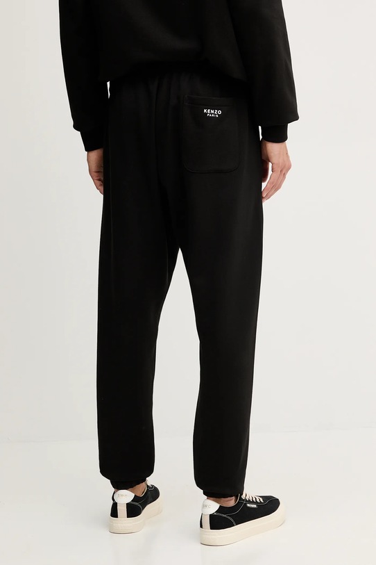 Дрехи Памучен спортен панталон Kenzo FE65PA8254MF черен