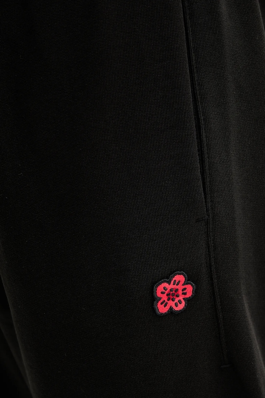 Kenzo pantaloni de trening din bumbac negru FE65PA8254MF