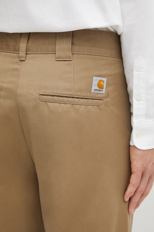 Carhartt WIP spodnie Craft brązowy I035652.8Y02