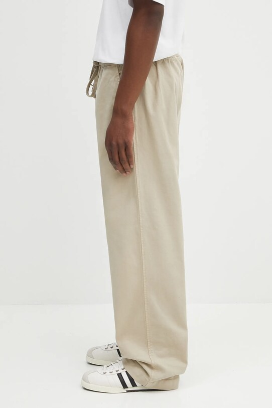 Παντελόνι Carhartt WIP Floyde I033585.G1GD μπεζ AW25