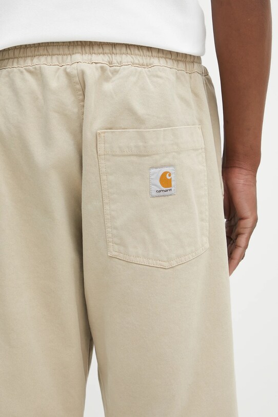 Παντελόνι Carhartt WIP Floyde μπεζ I033585.G1GD