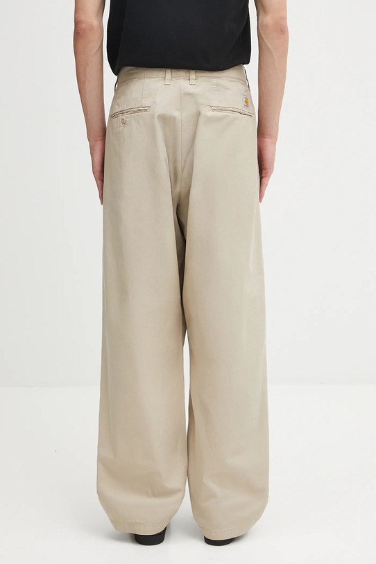 Ρούχα Βαμβακερό παντελόνι Carhartt WIP Evan I035563.G1GD μπεζ