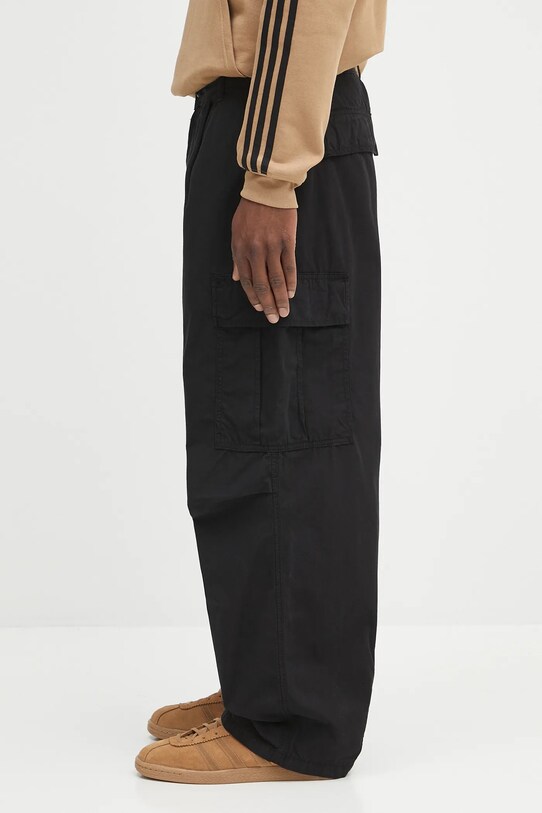 Carhartt WIP spodnie bawełniane Cole Cargo I035565.89GD czarny AW25