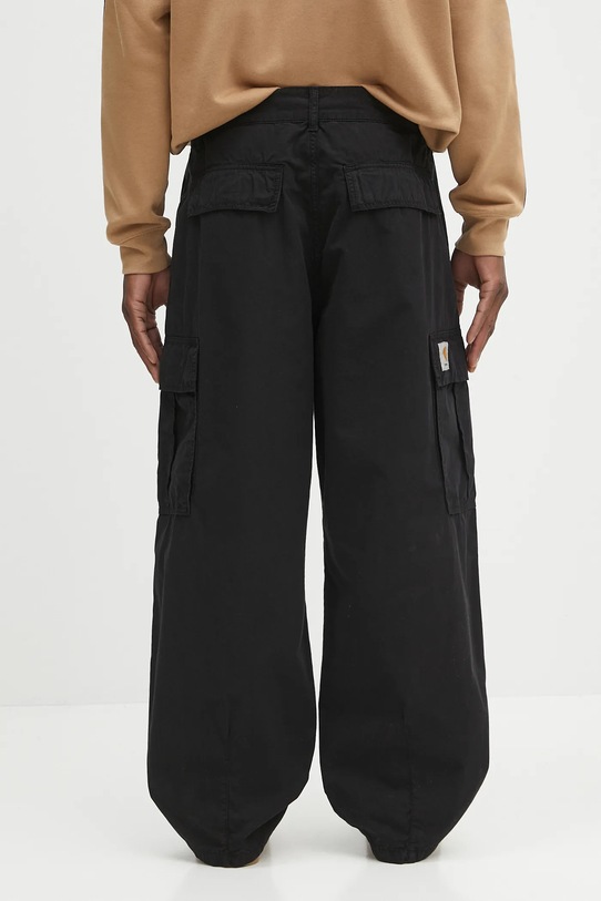 Abbigliamento Carhartt WIP pantaloni in cotone Cole Cargo I035565.89GD nero