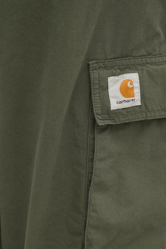 Carhartt WIP spodnie bawełniane Kade Cargo zielony I035564.2ZXGD