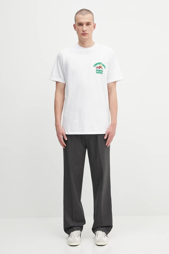 Vlnené nohavice Drôle de Monsieur Le Pantalon ...lastiquE Flanelle H.BP191.WV008 sivá