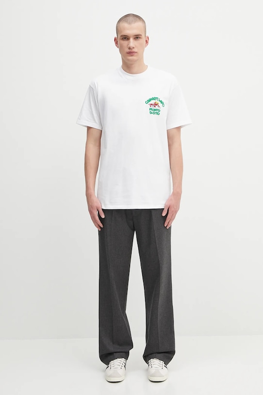 Вълнен панталон Drôle de Monsieur Le Pantalon ...lastiquE Flanelle H.BP191.WV008 сив