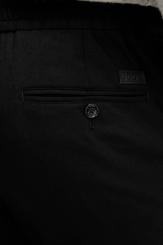 Joop! spodnie z dodatkiem wełny czarny 30048565