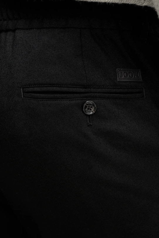 Joop! spodnie z dodatkiem wełny czarny 30048565