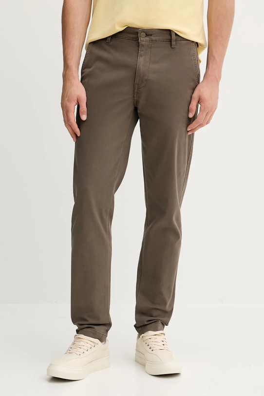 Levi's spodnie z elastanem zielony 17196.0172