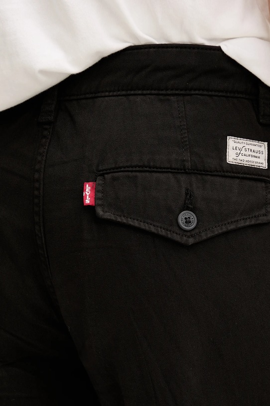 Levi's spodnie bawełniane czarny A5753.0054
